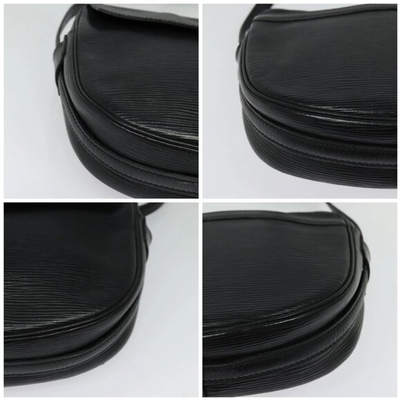 LOUIS VUITTON Epi Jeune Fille MM Shoulder Bag Black M52152 LV Auth 141082 - Picture 15 of 16